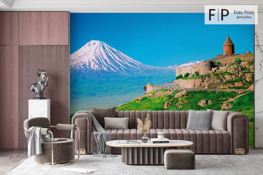 Фотообои FotoPrint «Горный замок»